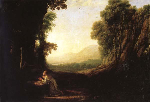 Claude Lorrain Landscape with a the Penitent Magdalen oil painting picture